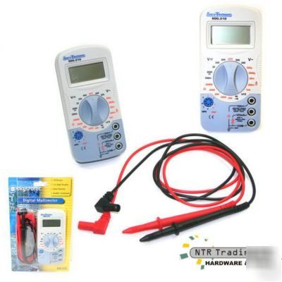 19 ranges ac/dc digital multi meter / multimeter tester