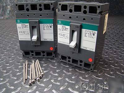 2 ea-ge industrial circuit breakr,TED134060,3P,60A,480V