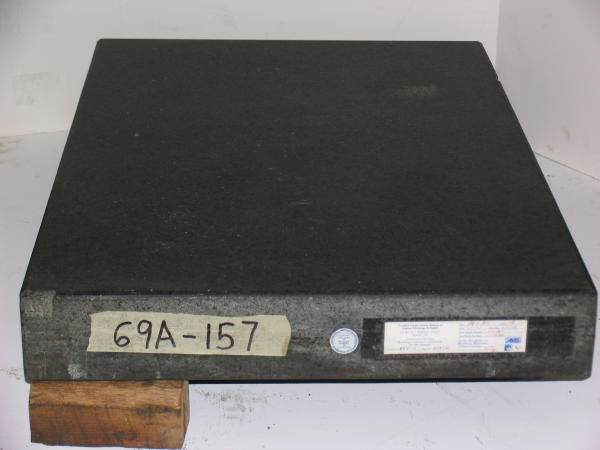  24 x 36 x 4 in. black granite surface plate