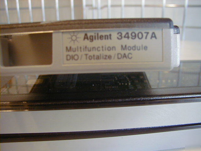 Agilent 34907A multifunction module dio/totalize/d
