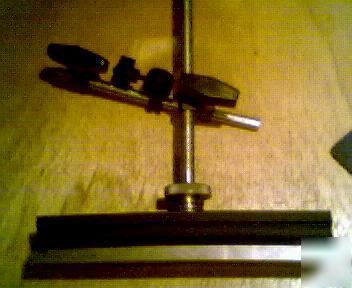 Base and attactment for dial indicator