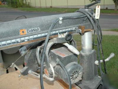 Dewalt 15 inch radial arm saw: 3 hp, 230 volt 1 phase