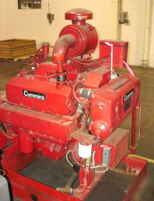 Fairbanks morse pump with cummins diessel engine