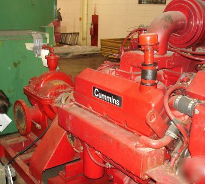 Fairbanks morse pump with cummins diessel engine