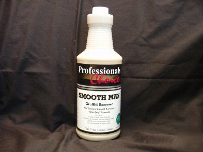 Graffiti remover smooth max 1 case of 6 quarts