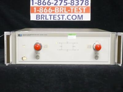Hp 8514A s-parameter test set 500MHZ - 18GHZ for 8510C