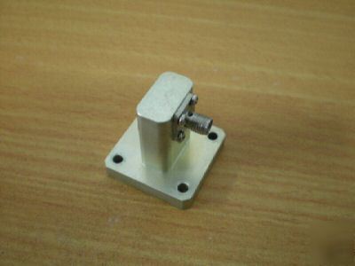 Microwave WR51 to sma f waveguide adapter