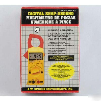 New ideal/sperry dsa-400 digital clamp-on meter [ ]