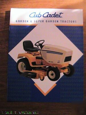Pack of 4 cub cadet literature books no 