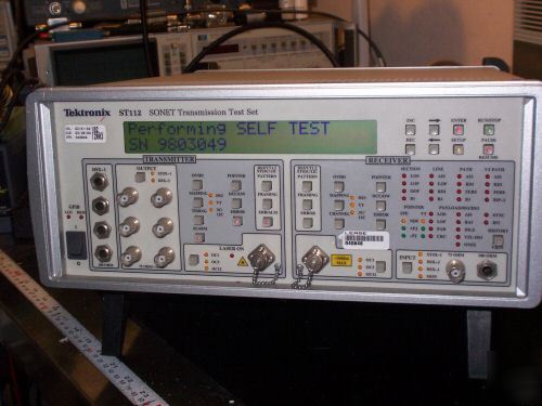 Tektronix ST112 sonet OC12 transmission test set