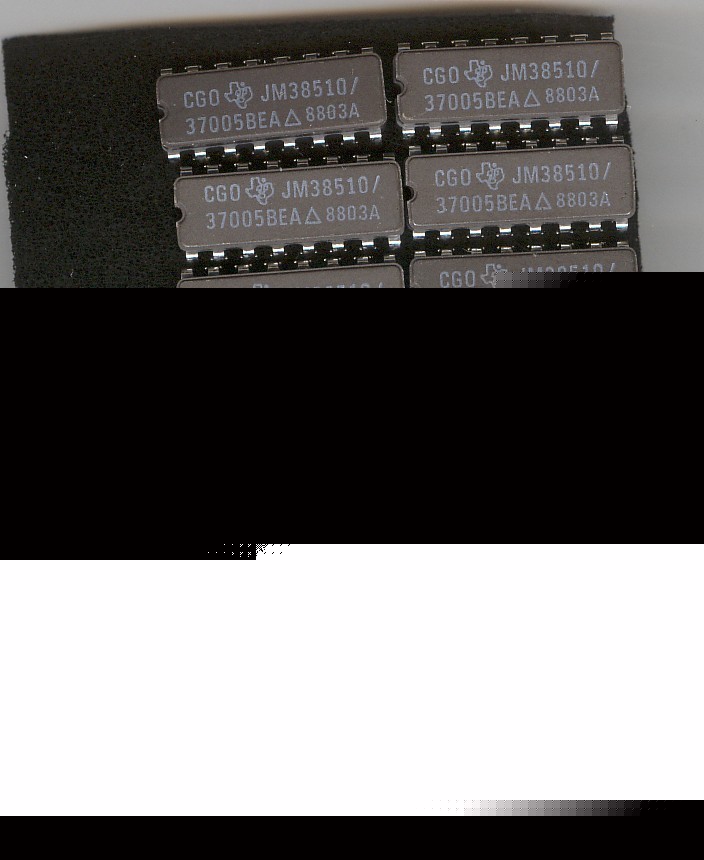 Texas instrument ic's JM38510/37005BEA electronics