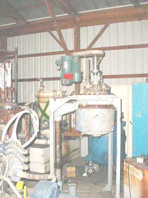 Brighton 5 gal 150 psig reactor stainless steel tank
