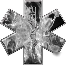 Emt ems mfr medic decal reflective 2
