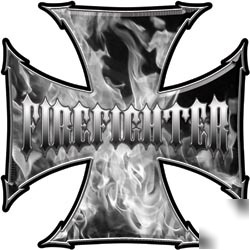 Firefighter decal reflective 4