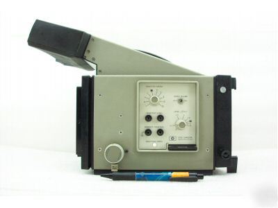 Hewlett packard hp 197B oscilloscope camera