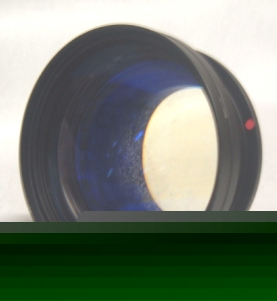 Large melles griot laser optics lens