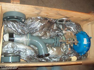 New dedietrich 4X3 flush bottom valve rtd actuator 