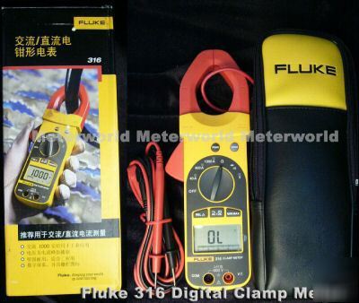 New fluke 316 digital clamp meter volt amp rel