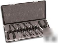 Velleman VTSET14 set of 2 pliers, tweezers and 8 screwd