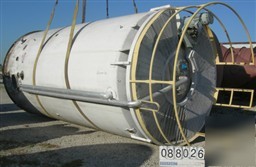Used: mueller jacketed silo tank, model svw. 10,000 gal