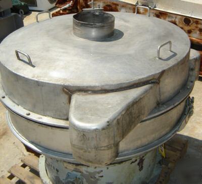 48â€ dia single deck, ss weco screener with cover (4798)