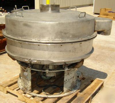 48â€ dia single deck, ss weco screener with cover (4798)