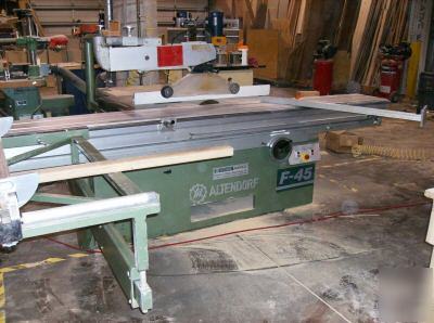 Altendorf F45 3200 standard sliding panel saw. used
