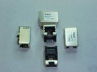 Halo fastjack 10/100 base rj-45 connector qty 100