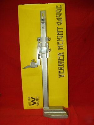 New wilson wolpert # 190-30 verner height gage - 