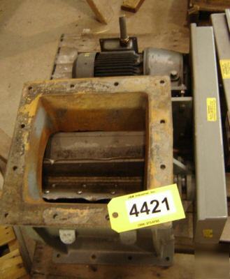 12â€ x 12â€ rotolok rotary valve, carbon steel (4421)