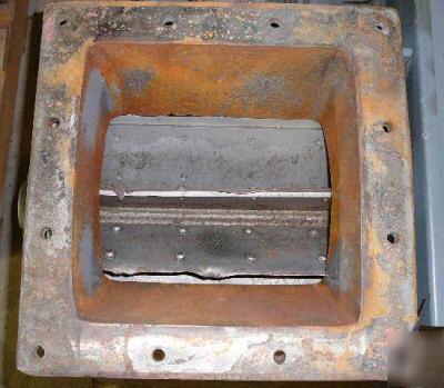 12â€ x 12â€ rotolok rotary valve, carbon steel (4421)
