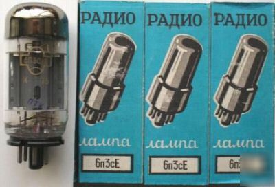 6P3S-e= 6L6GC= 5881 nos vacuum tubes.of 4 pcs