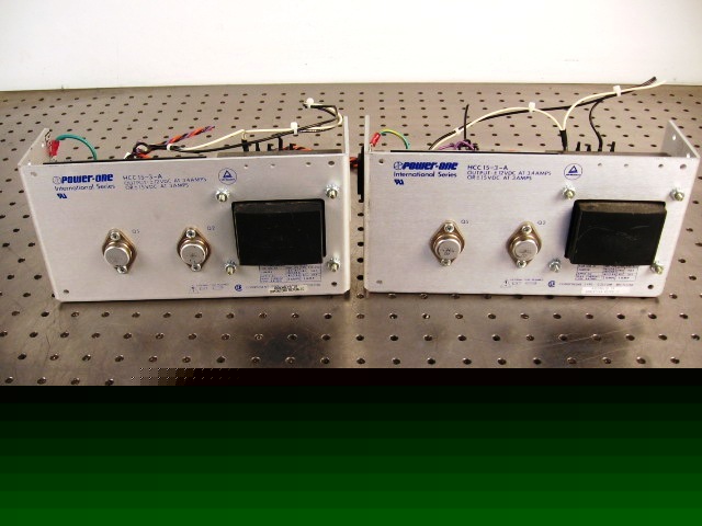 A37085 (2) power-one HCC15-3-a power supplies