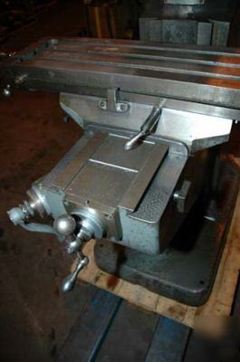 Bridgeport vertical milling machine: this is a 2HP head