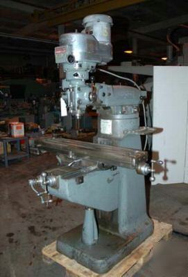 Bridgeport vertical milling machine: this is a 2HP head