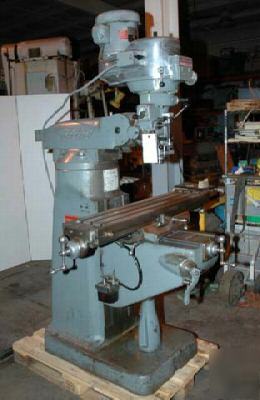 Bridgeport vertical milling machine: this is a 2HP head