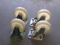 Castors - 4 x 5