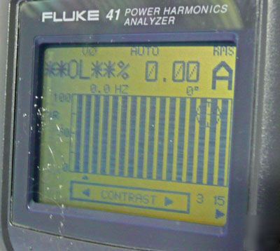 Fluke 41 power harmonics analyzer meter 41B