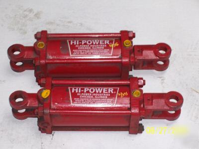 Hi-power hydraulic cylinders
