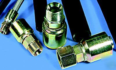 Hydraulic hose crimp fittings 1/4 id female swvl 20PCS.
