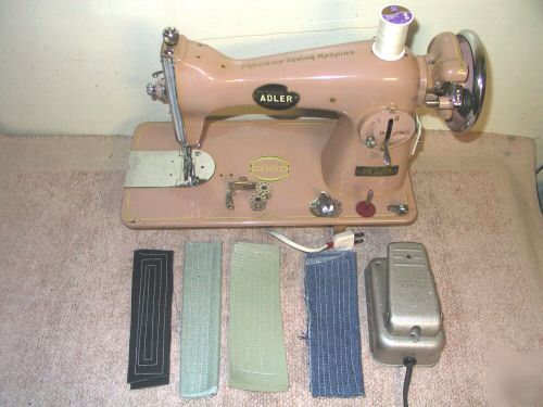 Industrial strength adler sewing machine - nice clean