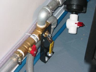 Mobile wash system pressure washer trailer hot steam