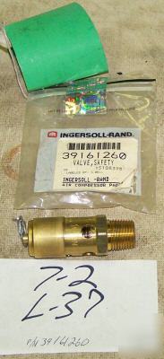 New 1 ingersoll-rand safety valve part # 39161260