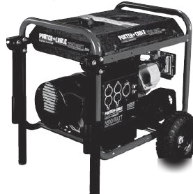 New 5,500 watt electric generator PORBSI550W