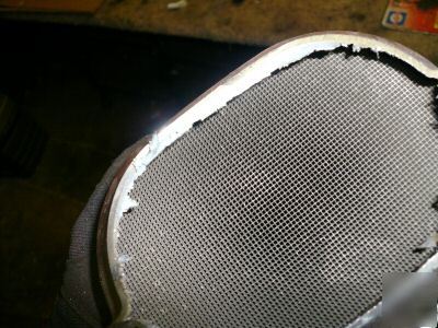 Scrap catalytic converter for recycle only, used #76