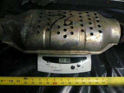 Scrap catalytic converter for recycle only, used #76