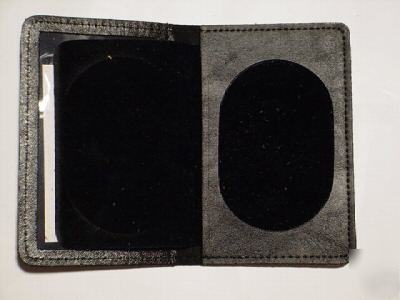 Strong sentry duty badge case single id - side open 