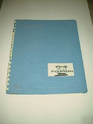 Tektronix type 84 plug in manual -oem