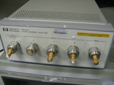 Hp 54120A digitizing oscilloscope mainframe & hp 54121A