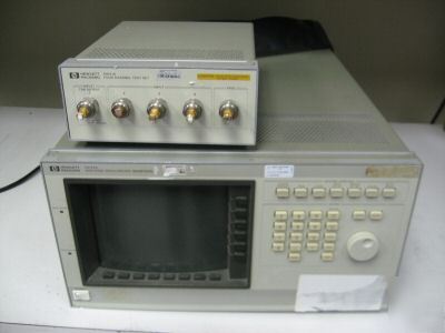 Hp 54120A digitizing oscilloscope mainframe & hp 54121A